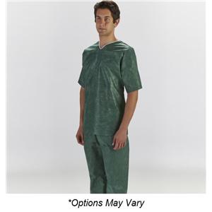 Scrub Pant Nonwoven Dark Green 30/Ca