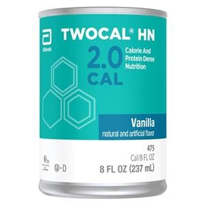 Twocal HN Protein Drink Vanilla 8oz Can 24/Ca