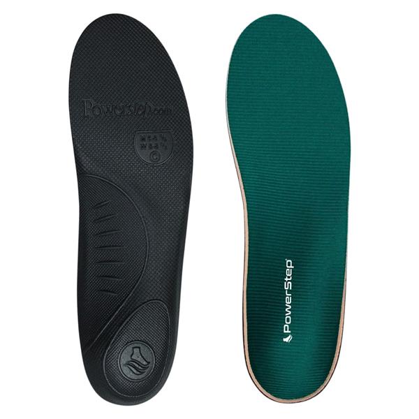 Powerstep ArchLite Cushion Insole Black/Green/Tan Men 14-14.5 / Women 16-16.5