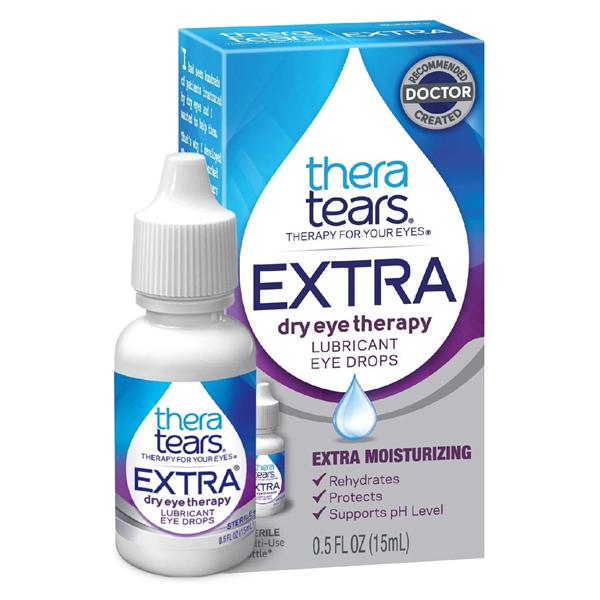 TheraTears Extra Lubricant Eye Drops Dy Ey Thrpy Preservative Free 0.5oz 15mL/Bt