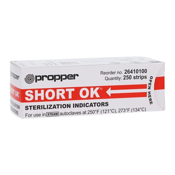 Indicator Sterilization OK 4 in 250/Bx