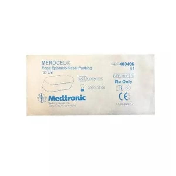 Merocel Pope _ Epistaxis Packing 10x1.5x2.5cm Sterile