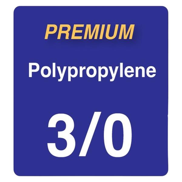 Unify Premium + Suture 3/0 18" Polypropylene Mnflmnt PS-2/P-12/PC31 Bl 12/Bx