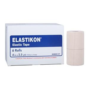 Actimove Elastikon Athletic Tape Cotton/Elastic 4"x2.5yd Tan 6/Bx