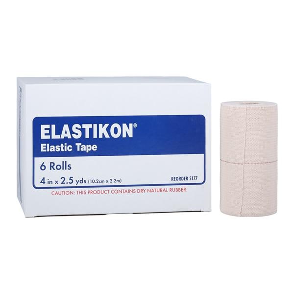 Actimove Elastikon Athletic Tape Cotton/Elastic 4"x2.5yd Tan 6/Bx