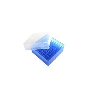 Microtube Storage Box 81Well Blue 5/Pk