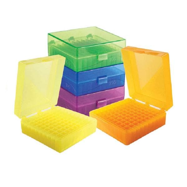 Plastic Microtube Storage Box 1.5/2mL 5/Pk