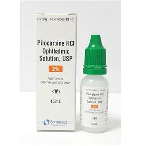 Pilocarpine HCl Ophthalmic Solution 2% Bottle 15mL 15mL/Bt