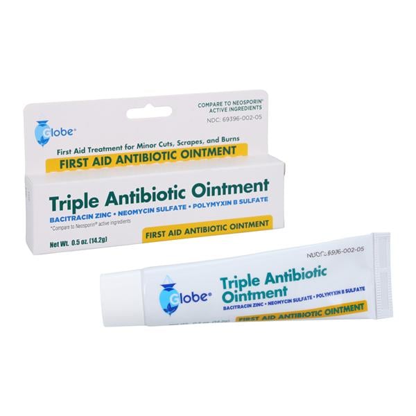 Triple Antibiotic Ointment 0.5oz Tube 0.5oz/Tb