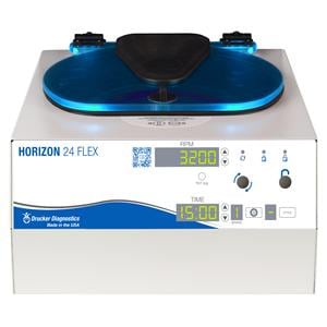 Horizon 24 Flex Routine Centrifuge 24x3-10mL 3400rpm Horizontal Rotor Ea