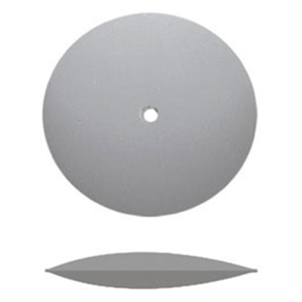 Rubber Wheels Silicone Gray 100/Bx