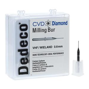 CVD Diamond Milling Bur .6mm Ea