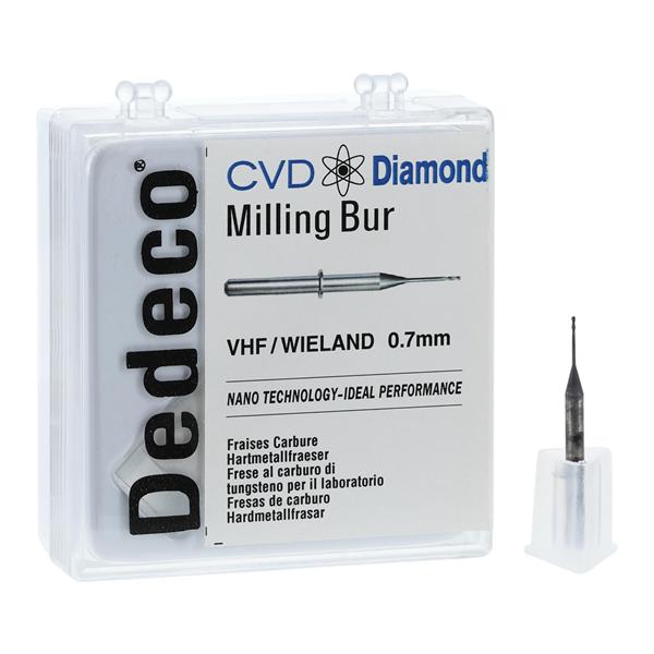 CVD Diamond Milling Bur .7mm Ea