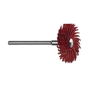 Sunburst Finishing Abrasive 220-Medium Wheel Red Box 6/Bx