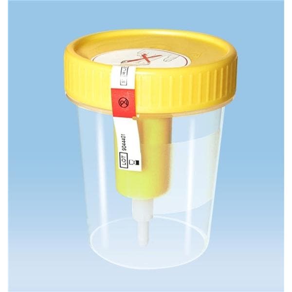 Urine Transfer Container 100mL Polypropylene Sterile 200/Ca