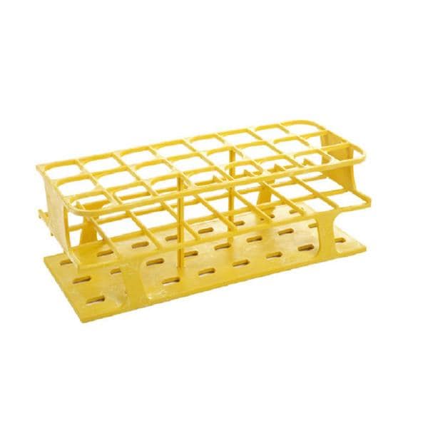 OneRack Tube Rack 24 Place Yellow 8/Ca