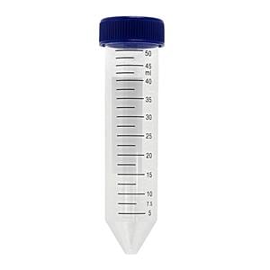 Centrifuge Tube Polyethylene 50mL Sterile 500/Ca