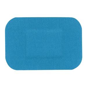 Metal Detectable Bandage Fabric 2x3" Blue 1500/Ca