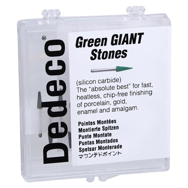 Green Giant Mounted Stones Green 12/Bx