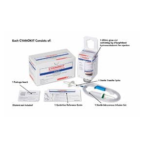 Cyanokit Cyanide Antidote Injection 5gm Kit 250mL 250mL