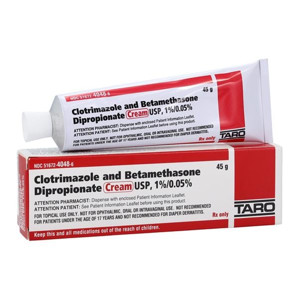 Clotrimazole/Betamethasone Dipropionate Topical Cream 1%/0.05% Tube 45gm/Tb