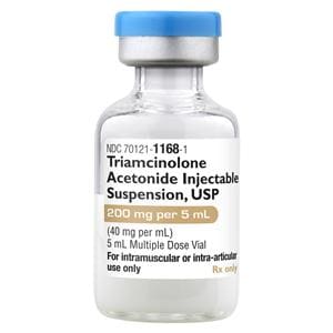 Triamcinolone Acetonide Injection 40mg/mL MDV 5mL 5mL/Vl