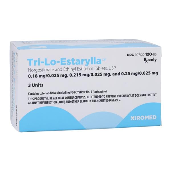 Tri-Lo-Estarylla Norgestimate & Ethinyl E2 Tabs Triphasic Blstr Pk 3x28/Pk