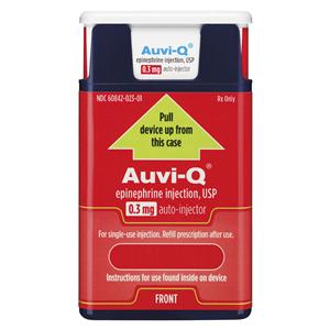 Auvi-Q Injection 0.3mg Auto-Injector 2/Pk