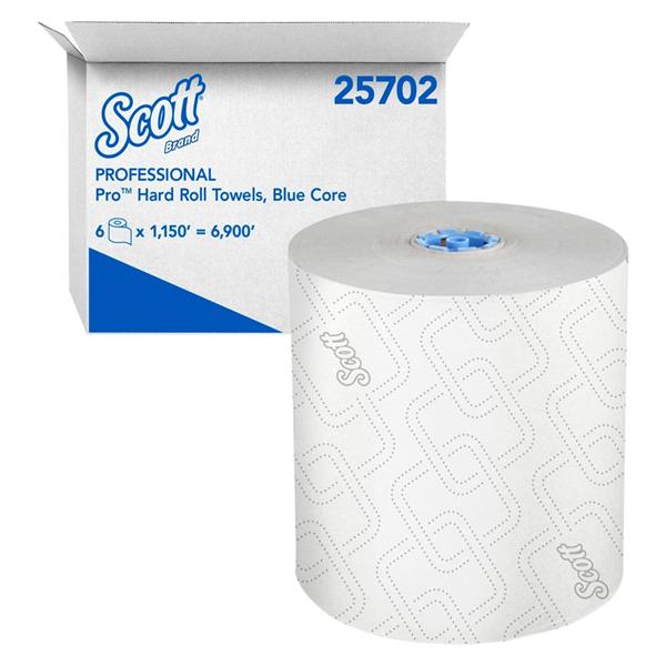 Scott Pro Hard Roll Paper Towels w/absorbency pockets 6/Ca