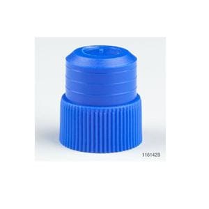 Hollow Top Plug Cap Polyethelyne Blue 1000/Bg