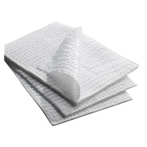 Scale Liner 2 Ply Tissue / Poly 13 in x 22 in White Disposable 440/Ca