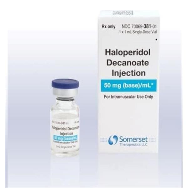 Haloperidol Decanoate Injection 50mg/mL SDV 1mL 1mL/Vl
