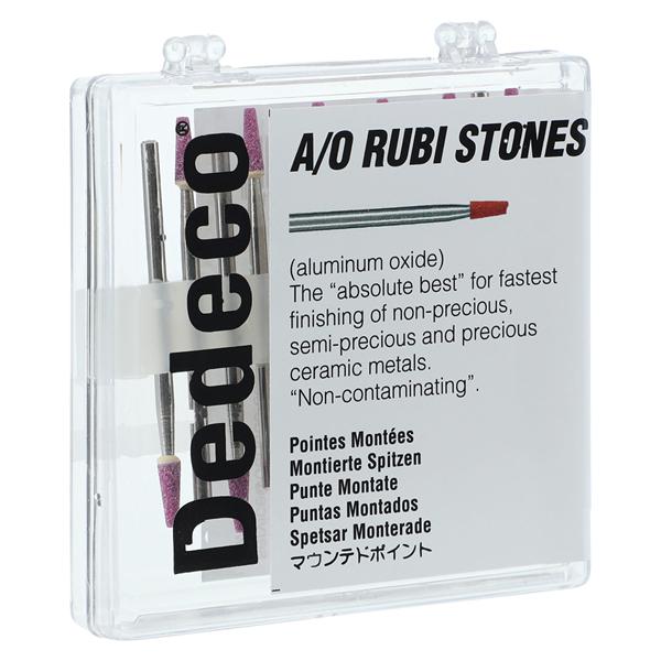 Aluminum Oxide Rubi Stones 12/Bx