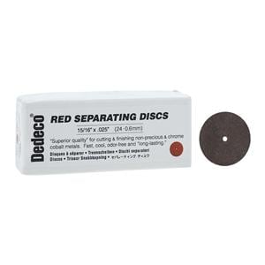 Seperating Discs Aluminum Oxide Red 100/Bx