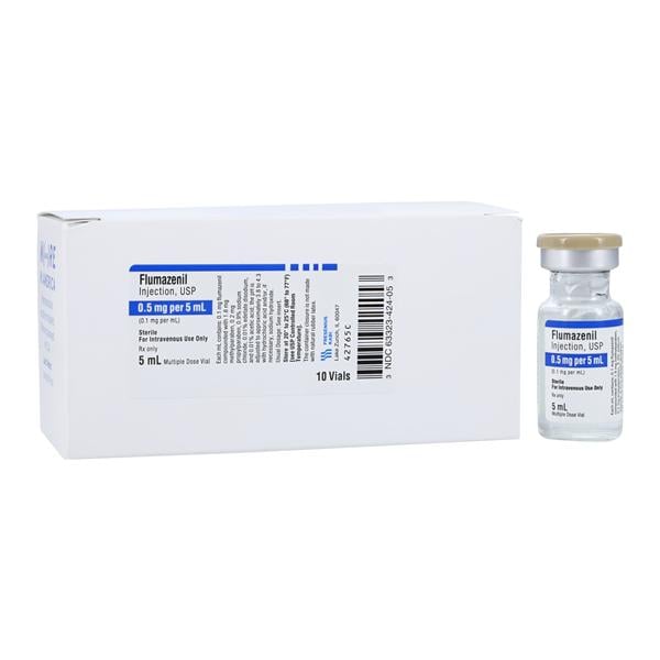 Flumazenil Injection 0.1mg/mL MDV 5mL 10/Bx