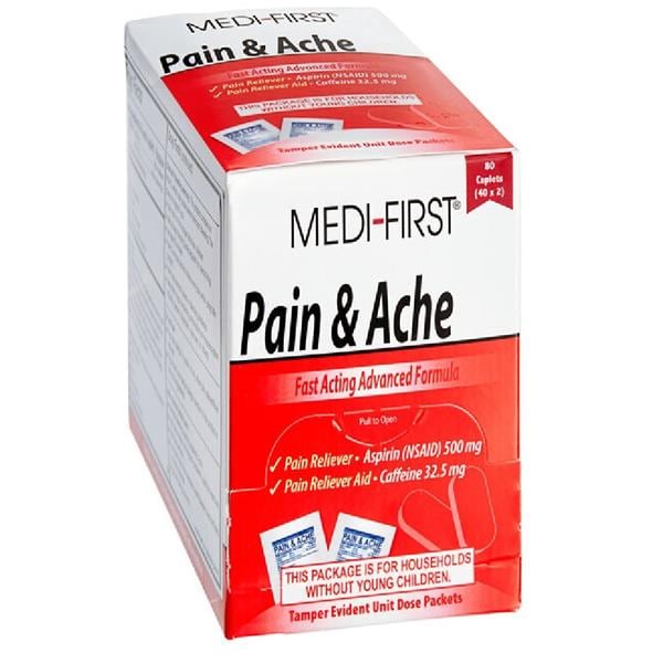 Medi-First Pain And Ache Caplets 40x2/Bx