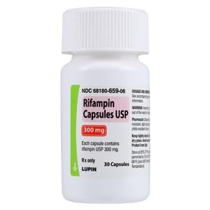 Rifampin Capsules 300mg Bottle 30/Bottle 30/Bt