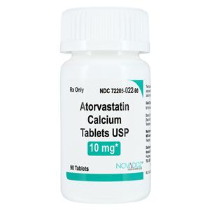 Atorvastatin Calcium 10mg 90/Bt