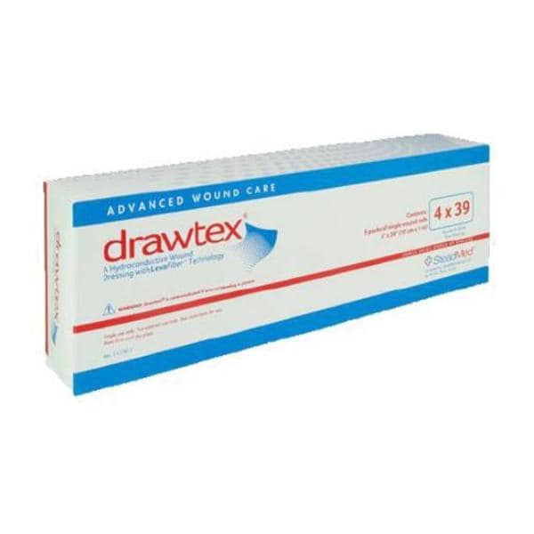 Drawtex LevaFiber Hydroconductive Dressing 4x39" Sterile Non-Adherent