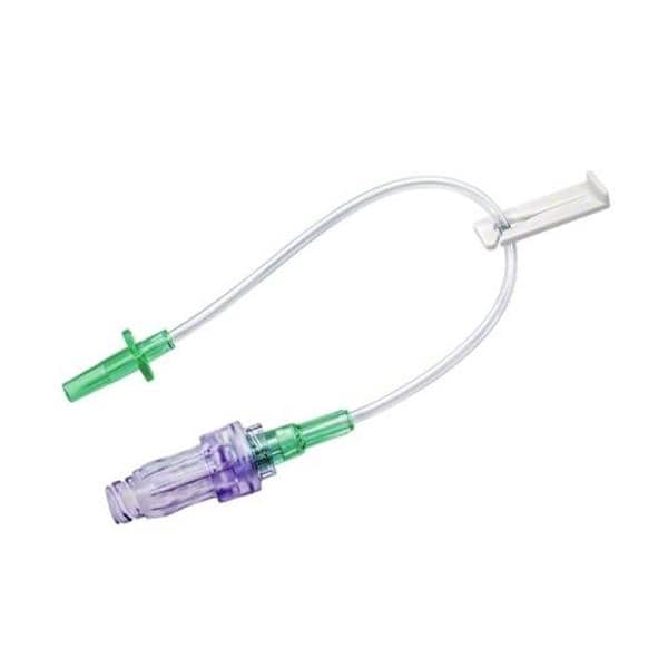 Caresite IV Extension Set 8" Male Luer Slip 100/Ca