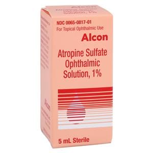 Atropine Sulfate Ophthalmic Solution Bottle 5mL 5ml/Bt