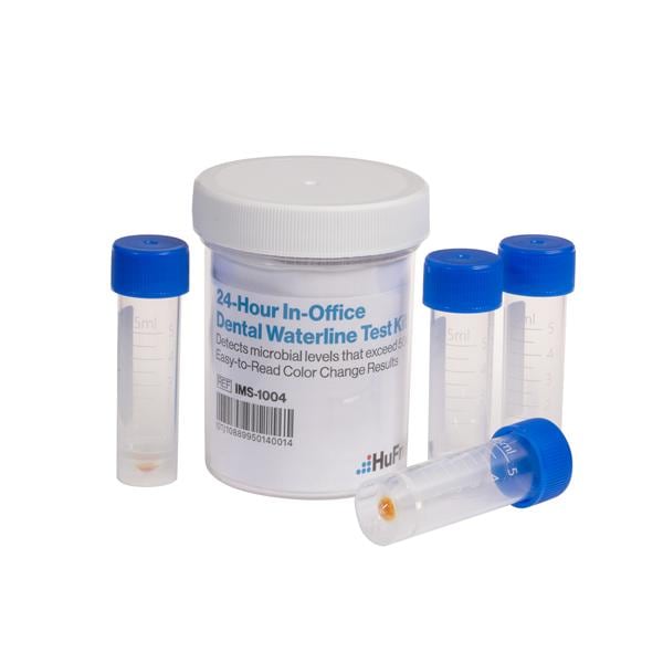 Hu-Friedy 24-Hour In Office Waterline Test Kit 4 Vials EA