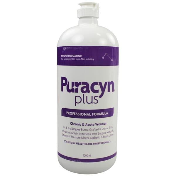 Puracyn Plus Wound Cleanser Hypochlorous Acid 32oz LF 6/Ca