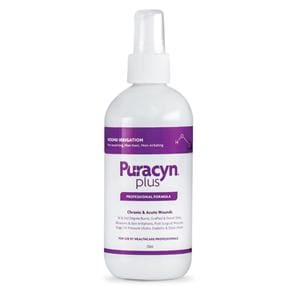 Puracyn Plus Wound Cleanser Hypochlorous Acid 250ml Non-Sterile 8.5oz LF 6/Ca