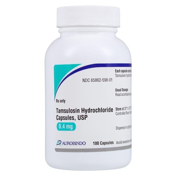 Tamsulosin HCl Capsules 0.4mg Bottle 100/Bt