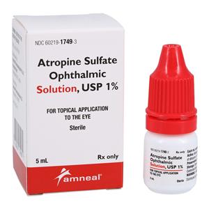 Atropine Sulfate Ophthalmic Solution 1% Bottle 5mL 5mL/Bt