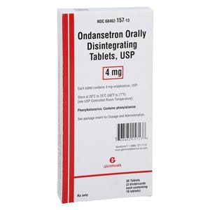 Ondansetron Orally Disintegrating Tablets 4mg Unit Dose Box 30/Bx