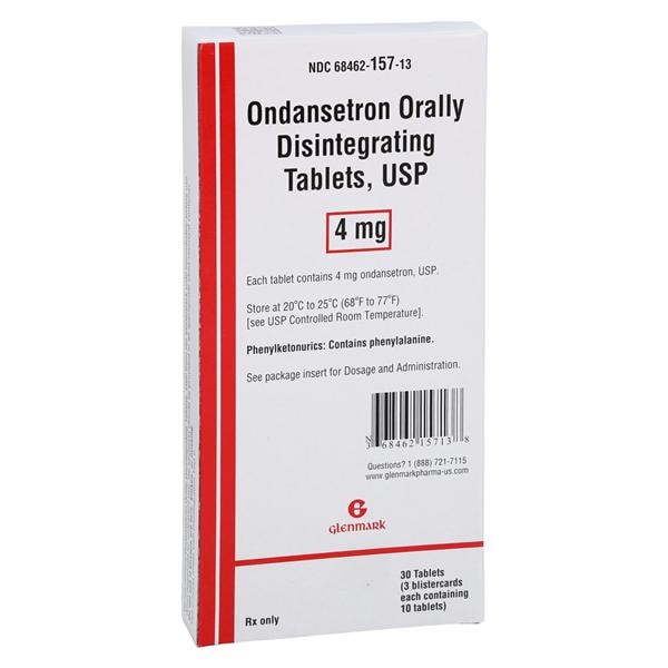 Ondansetron Orally Disintegrating Tablets 4mg Unit Dose Box 30/Bx