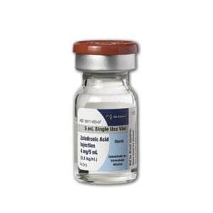 Zoledronic Acid Injection 5mg/100mL SDV 100mL 100mL/Bt