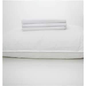 Pillow Cover 42 in x 34 in 55% Cotton / 45% Polyester White Reusable 12/Pk